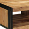 vidaXL - Salontafel - 50x50x38 - cm - massief - acaciahout