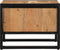 vidaXL - Salontafel - 50x50x38 - cm - massief - acaciahout