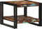 vidaXL - Salontafel - 50x50x38 - cm - massief - gerecycled - hout - meerkleurig