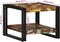 vidaXL - Salontafel - 50x50x38 - cm - massief - gerecycled - hout - meerkleurig