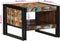 vidaXL - Salontafel - 50x50x38 - cm - massief - gerecycled - hout - meerkleurig