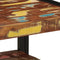 vidaXL - Salontafel - 50x50x38 - cm - massief - gerecycled - hout - meerkleurig