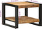 vidaXL - Salontafel - 50x50x38 - cm - massief - ruw - hout - mango