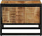 vidaXL - Salontafel - 50x50x38 - cm - massief - ruw - hout - mango