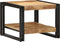 vidaXL - Salontafel - 50x50x38 - cm - massief - ruw - hout - mango