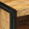 vidaXL - Salontafel - 50x50x38 - cm - massief - ruw - hout - mango