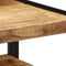 vidaXL - Salontafel - 50x50x38 - cm - massief - ruw - hout - mango