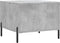 vidaXL - Salontafel - 50x50x40 - cm - bewerkt - hout - betongrijs