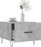 vidaXL - Salontafel - 50x50x40 - cm - bewerkt - hout - betongrijs