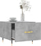 vidaXL - Salontafel - 50x50x40 - cm - bewerkt - hout - betongrijs