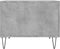 vidaXL - Salontafel - 50x50x40 - cm - bewerkt - hout - betongrijs
