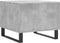 vidaXL - Salontafel - 50x50x40 - cm - bewerkt - hout - betongrijs
