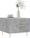 vidaXL - Salontafel - 50x50x40 - cm - bewerkt - hout - betongrijs
