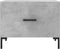 vidaXL - Salontafel - 50x50x40 - cm - bewerkt - hout - betongrijs