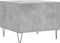 vidaXL - Salontafel - 50x50x40 - cm - bewerkt - hout - betongrijs