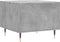 vidaXL - Salontafel - 50x50x40 - cm - bewerkt - hout - betongrijs