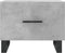 vidaXL - Salontafel - 50x50x40 - cm - bewerkt - hout - betongrijs