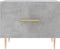 vidaXL - Salontafel - 50x50x40 - cm - bewerkt - hout - betongrijs