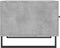 vidaXL - Salontafel - 50x50x40 - cm - bewerkt - hout - betongrijs