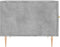 vidaXL - Salontafel - 50x50x40 - cm - bewerkt - hout - betongrijs