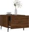 vidaXL - Salontafel - 50x50x40 - cm - bewerkt - hout - bruin - eikenkleur