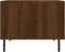 vidaXL - Salontafel - 50x50x40 - cm - bewerkt - hout - bruin - eikenkleur