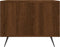 vidaXL - Salontafel - 50x50x40 - cm - bewerkt - hout - bruin - eikenkleur