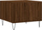 vidaXL - Salontafel - 50x50x40 - cm - bewerkt - hout - bruin - eikenkleur