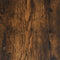 vidaXL - Salontafel - 50x50x40 - cm - bewerkt - hout - gerookt - eikenkleurig