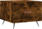 vidaXL - Salontafel - 50x50x40 - cm - bewerkt - hout - gerookt - eikenkleurig