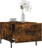 vidaXL - Salontafel - 50x50x40 - cm - bewerkt - hout - gerookt - eikenkleurig