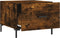 vidaXL - Salontafel - 50x50x40 - cm - bewerkt - hout - gerookt - eikenkleurig