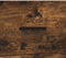 vidaXL - Salontafel - 50x50x40 - cm - bewerkt - hout - gerookt - eikenkleurig