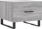 vidaXL - Salontafel - 50x50x40 - cm - bewerkt - hout - grijs - sonoma - eiken