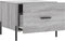 vidaXL - Salontafel - 50x50x40 - cm - bewerkt - hout - grijs - sonoma - eiken