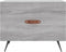 vidaXL - Salontafel - 50x50x40 - cm - bewerkt - hout - grijs - sonoma - eiken