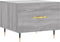 vidaXL - Salontafel - 50x50x40 - cm - bewerkt - hout - grijs - sonoma - eiken