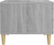 vidaXL - Salontafel - 50x50x40 - cm - bewerkt - hout - grijs - sonoma - eikenkleurig