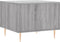 vidaXL - Salontafel - 50x50x40 - cm - bewerkt - hout - grijs - sonoma - eiken