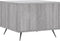 vidaXL - Salontafel - 50x50x40 - cm - bewerkt - hout - grijs - sonoma - eiken