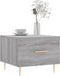 vidaXL - Salontafel - 50x50x40 - cm - bewerkt - hout - grijs - sonoma - eiken