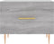 vidaXL - Salontafel - 50x50x40 - cm - bewerkt - hout - grijs - sonoma - eiken