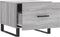 vidaXL - Salontafel - 50x50x40 - cm - bewerkt - hout - grijs - sonoma - eiken