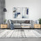 vidaXL - Salontafel - 50x50x40 - cm - bewerkt - hout - hoogglans - wit