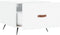 vidaXL - Salontafel - 50x50x40 - cm - bewerkt - hout - hoogglans - wit