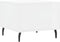 vidaXL - Salontafel - 50x50x40 - cm - bewerkt - hout - hoogglans - wit