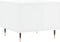 vidaXL - Salontafel - 50x50x40 - cm - bewerkt - hout - hoogglans - wit