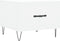 vidaXL - Salontafel - 50x50x40 - cm - bewerkt - hout - wit