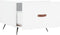 vidaXL - Salontafel - 50x50x40 - cm - bewerkt - hout - wit
