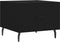 vidaXL - Salontafel - 50x50x40 - cm - bewerkt - hout - zwart